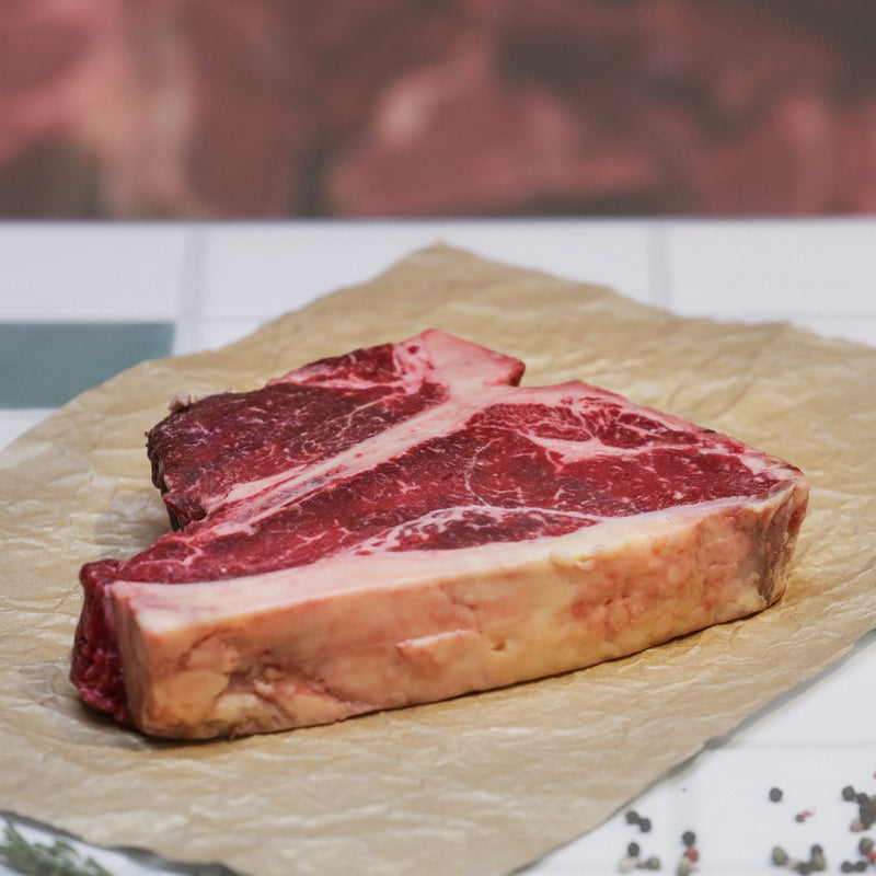 B&M Dry-Aged Rinder Porterhouse Steak (Angus) - BAUER UND METZGER