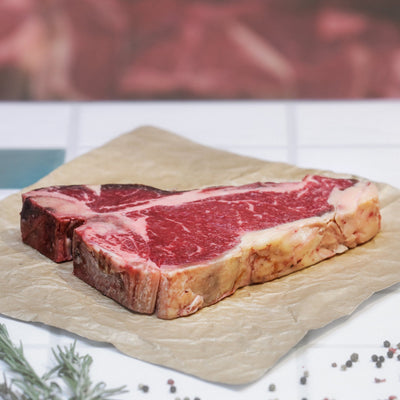 B&M Dry-Aged T-Bone Steak (Angus) - BAUER UND METZGER