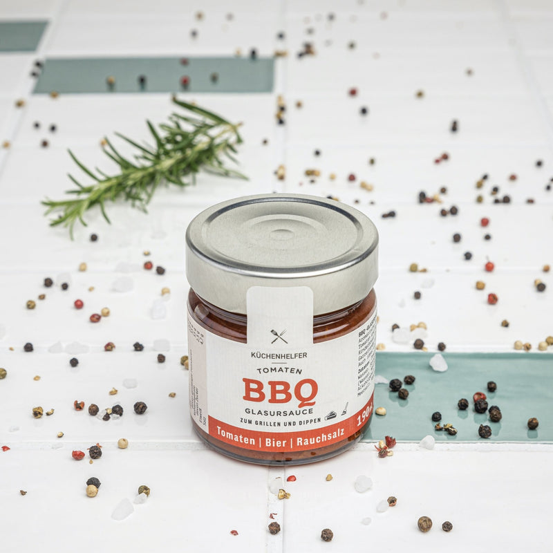 KÜCHENHELFER Tomaten | Bier | Rauchsalz BBQ Sauce - BAUER UND METZGER